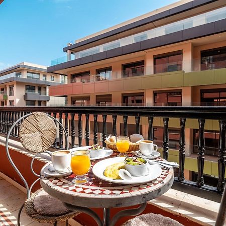 Appartement Haut Standing Gueliz Plaza Marrakesch Exterior foto