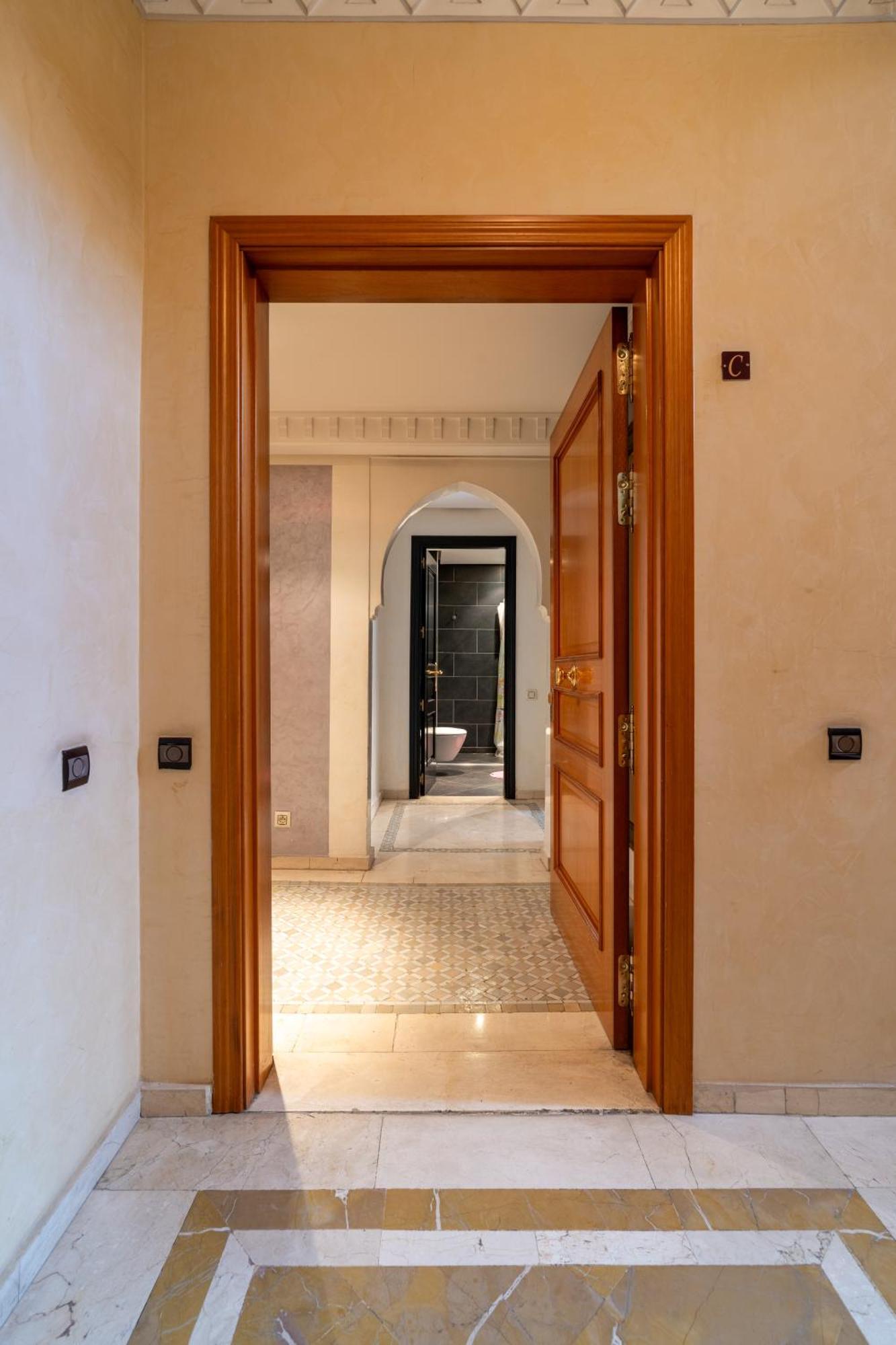 Appartement Haut Standing Gueliz Plaza Marrakesch Exterior foto